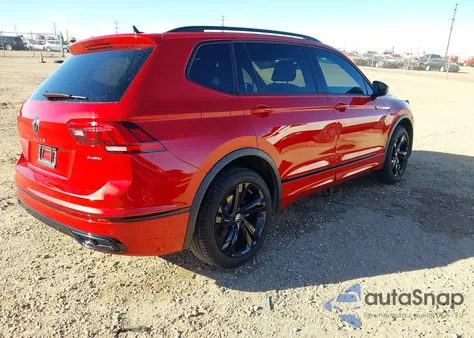 2024 Volkswagen Tiguan 2.0T Se R-Line Black from USA, damaged, VIN 3VV8B7AX8RM197397